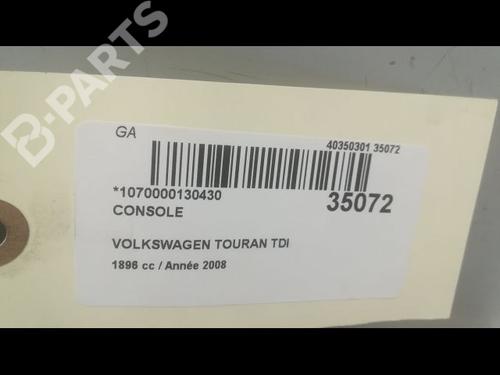 Middle console VW TOURAN (1T1, 1T2) 1.9 TDI | BP9599084I22 