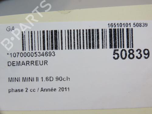 Starter MINI MINI (R56) One D | BP23098625M8  - Image 6