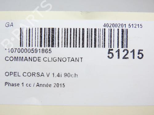 Steering column stalk OPEL CORSA E (X15) 1.4 (08, 68) | BP23124973I23  - Image 6