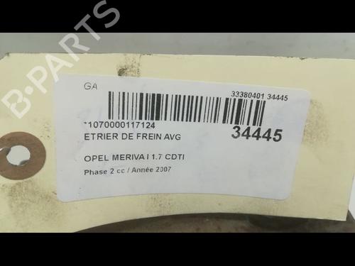left-front-brake-caliper-opel-meriva-a-mpv-x03-17-cdti-e75-93176426-2003-2004-2005-2006-2007-2008-2009-2010-14878063 main image