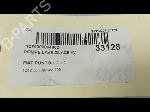 Used Washer pump FIAT PUNTO (188_) 1.2 16V 80 (188.233, .235, .253, .255, .333, .353, .639,... (80 hp) 14881417