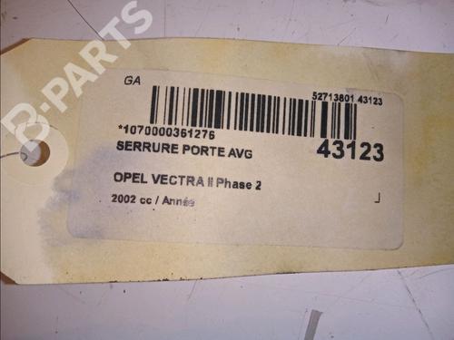 Front left lock OPEL VECTRA C (Z02) 2.2 16V (F69) | BP11102848C98 