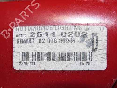 Right taillight RENAULT CLIO III (BR0/1, CR0/1) 1.2 16V (BR02, BR0J, BR11, CR02, CR0J, CR11) | BP28969575C35 