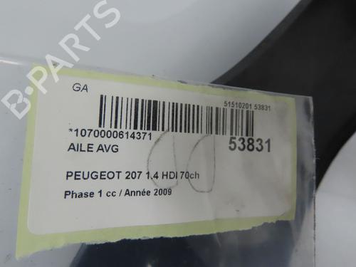 left-front-fenders-peugeot-207-wa_-wc_-2006-2007-2008-2009-2010-2011-2012-2013-2014-2015-32377381 main image
