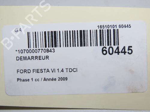Starter FORD FIESTA VI (CB1, CCN) 1.4 TDCi | BP38527402M8 - Image 7