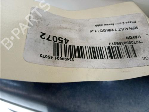 Used Tailgate RENAULT TWINGO I (C06_) 1.2 (C066, C068) (58 hp) 11103704