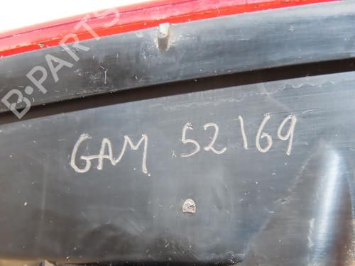 Left tailgate light PEUGEOT 3008 I MPV (0U_) 2.0 HDi 150 / BlueHDi 150 | BP26404443C79