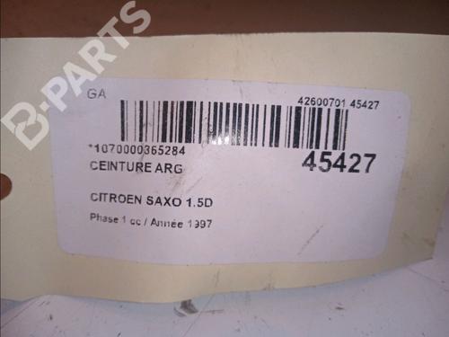Rear left belt tensioner CITROËN SAXO (S0, S1) 1.5 D | BP11101697C89 