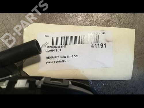 Instrument cluster RENAULT CLIO III Grandtour (KR0/1_) 1.5 dCi | BP9614325C47 