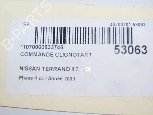 Used Steering column stalk Steering column stalk NISSAN TERRANO II (R20) 3.0 Di 4WD (154 hp) 36283611 36283611