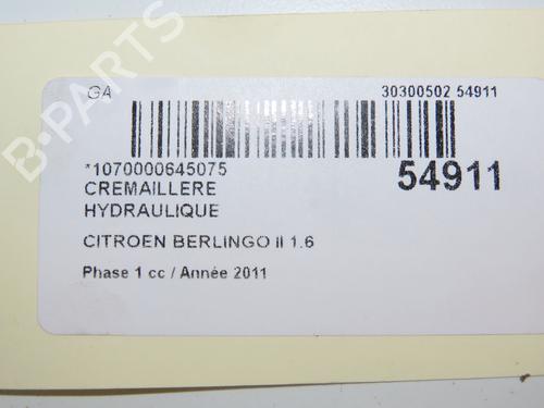 Used Steering rack CITROËN BERLINGO Box Body/MPV (B9) 1.6 HDi 75 (75 hp) 30606499