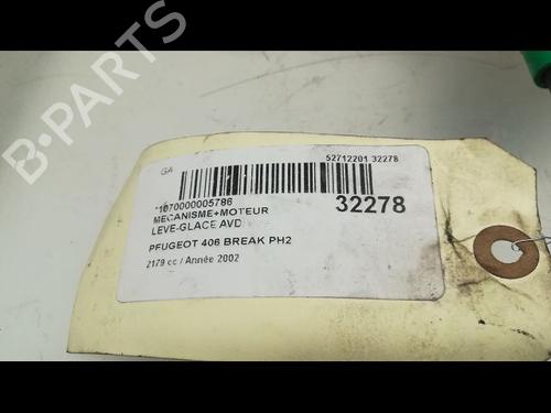 Used Front right window mechanism PEUGEOT 406 Break (8E/F) 2.2 HDi (133 hp) 23175661