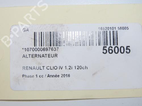 Lichtmaschine für RENAULT CLIO IV (BH_) 1.2 TCe 120 (BHAU) (118 hp) 31242441