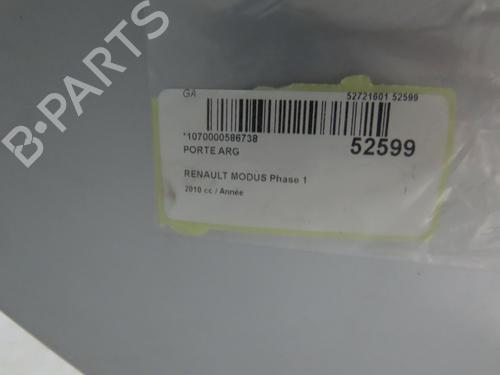 Left rear door RENAULT MODUS / GRAND MODUS (F/JP0_) 1.5 dCi (FP0G, JP0G) | BP28969005C4 