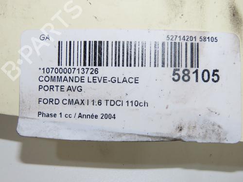 Left front window switch FORD FOCUS C-MAX (DM2) 1.6 TDCi | BP32872979I27 - Image 5