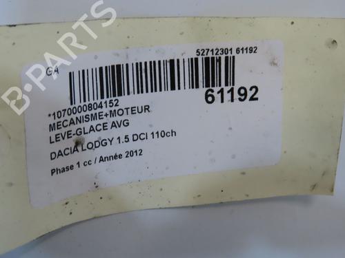 Front left window mechanism DACIA LODGY (JS_) 1.5 dCi (JSMC, JSAF) | BP38915830C22 - Image 4