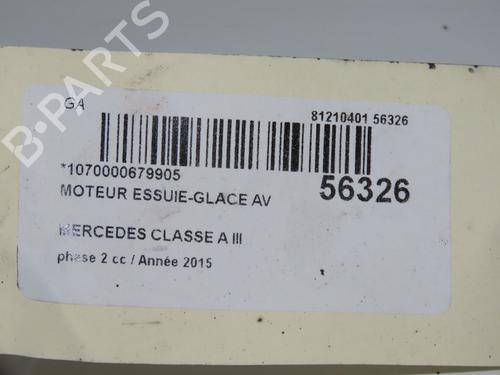 Front wiper motor MERCEDES-BENZ A-CLASS (W176) A 160 CDI / d (176.011) | BP31242625M29 