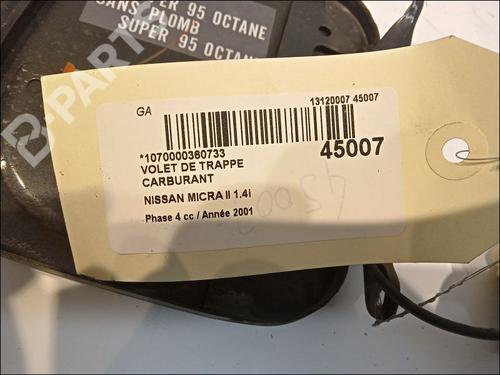 Fuel flap NISSAN MICRA II (K11) 1.4 i 16V (AK11) | BP11098772C131 