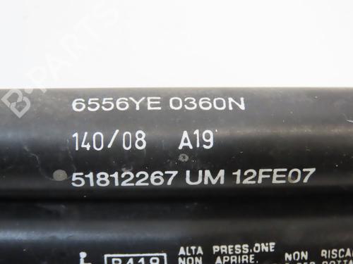 Tailgate lift support FIAT BRAVO II (198_) 1.6 D Multijet (198AXH1B) | BP28969287C138 