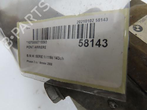 Używane Mechanizm różnicowy tylny Mechanizm różnicowy tylny BMW 1 (E87) 118 d (143 hp) 37624633 37624633