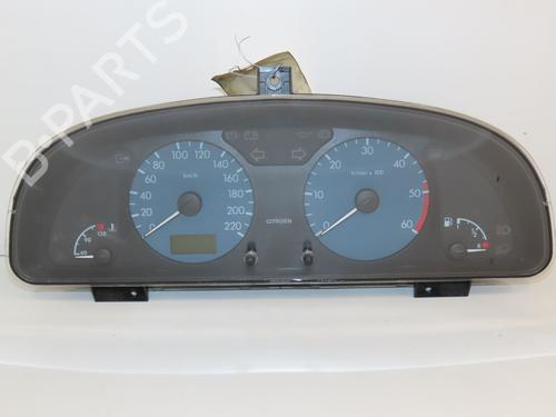 Used Instrument cluster CITROËN XSARA (N1) 1.9 D (70 hp) 18076533