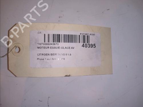 Front wiper motor CITROËN BERLINGO MULTISPACE (B9) 1.6 HDi 90 | BP11104587M29