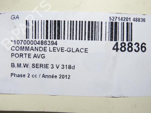 Left front window switch BMW 3 (F30, F80) 318 d | BP32768866I27 - Image 4