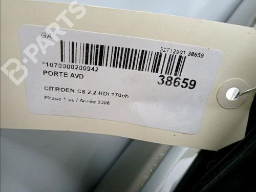 Right front door CITROËN C6 (TD_) 2.2 HDi | BP12181007C3 