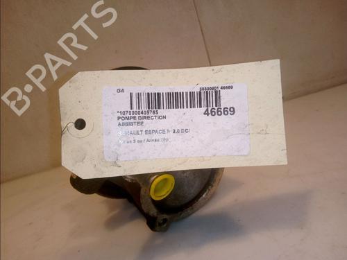 Used Steering pump Steering pump RENAULT ESPACE IV (JK0/1_) 2.0 dCi (JK03, JK04, JK1C, JK1G, JK1J, JK1K) (173 hp) 14950673 14950673