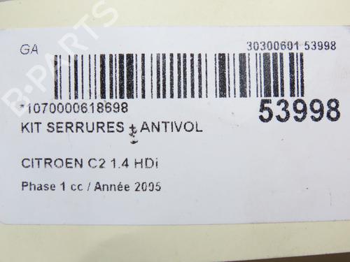Used Electronic module CITROËN C2 (JM_) 1.4 HDi (68 hp) 28829701