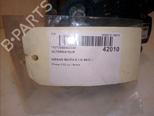 alternator-nissan-micra-cc-iii-k12-14-16v-23100ax62bex-2005-2006-2007-2008-2009-2010-14950380 main image