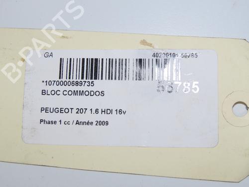 Steering column stalk PEUGEOT 207 (WA_, WC_) 1.6 HDi | BP31692742I23 