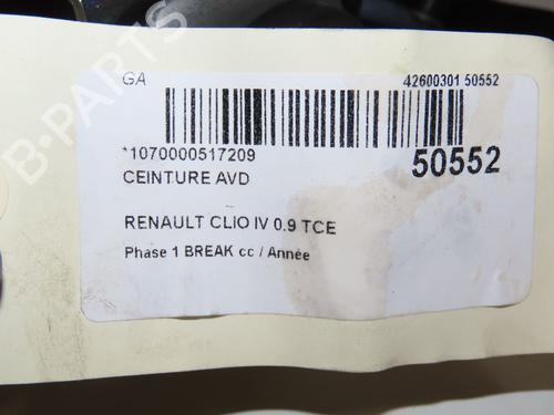 Front right belt tensioner RENAULT CLIO IV Grandtour (KH_) 0.9 TCe 90 | BP26383616C88 