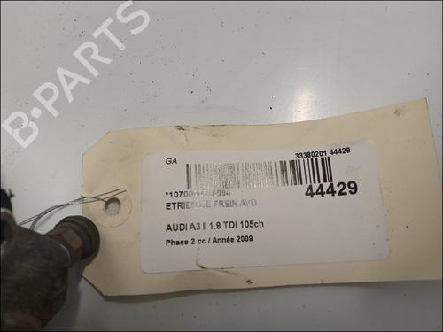Right front brake caliper AUDI A3 (8P1) 1.9 TDI | BP14877646M104 