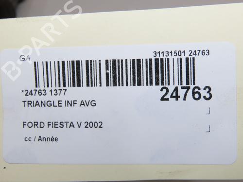 Used Left front suspension arm Left front suspension arm FORD FIESTA V (JH_, JD_) 1.4 TDCi (68 hp) 36493983 36493983