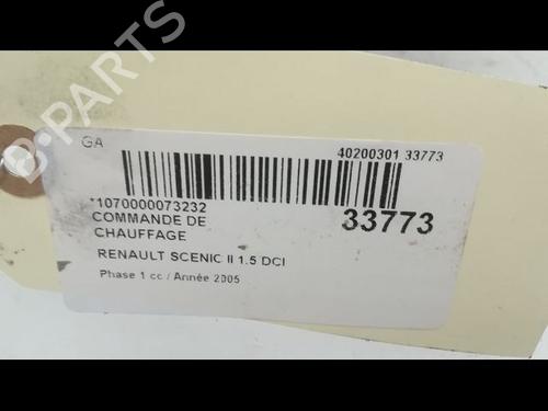 climate-control-renault-scenic-ii-jm01_-19-dci-jm0g-jm12-jm1g-jm2c-7701208975-2003-2004-2005-2006-2007-2008-2009-2010-9595891 main image