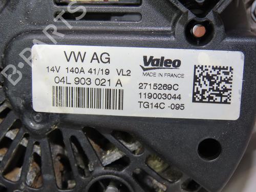 Alternator VW CRAFTER Van (SY_, SX_) 2.0 TDI FWD (SYB, SYC, SYD) | BP31120068M7 