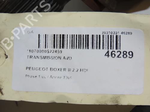Right front driveshaft PEUGEOT BOXER Van 2.2 HDi 100 | BP17527736M39 