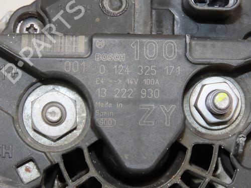 Generator Generator OPEL MERIVA A MPV (X03) 1.4 16V Twinport LPG (E75) (90 hp) 36510827 36510827