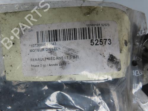 Used Engine RENAULT MEGANE I (BA0/1_) 1.9 dTi (BA1U) (80 hp) 28966801