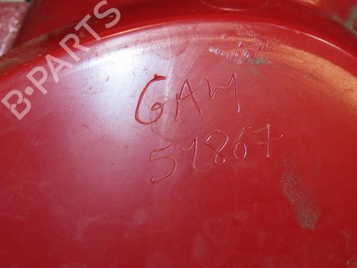 Used Left taillight PEUGEOT 206 CC (2D) 1.6 16V (2DNFUF, 2DNFUR) (109 hp) 28802314