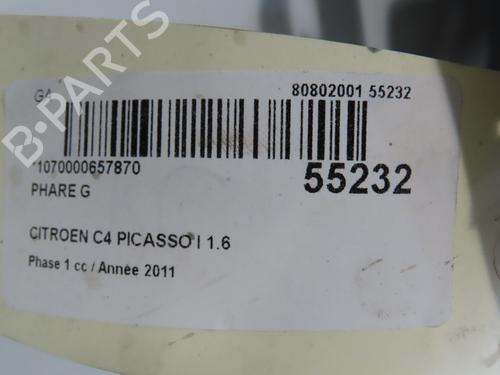 Left headlight CITROËN C4 Picasso I MPV (UD_) 1.6 HDi 110 | BP29415192C28 