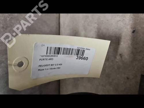 Right rear door PEUGEOT 607 (9D, 9U) 2.2 HDi | BP9611193C5 