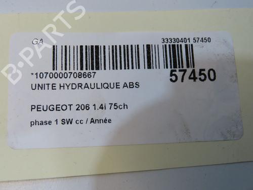 ABS pump PEUGEOT 206 SW (2E/K) 1.4 | BP36426942M43 - Image 6
