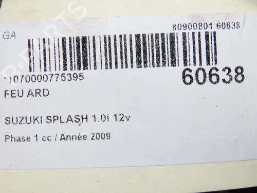 right-taillight-suzuki-splash-ex-2008-40050901 main image