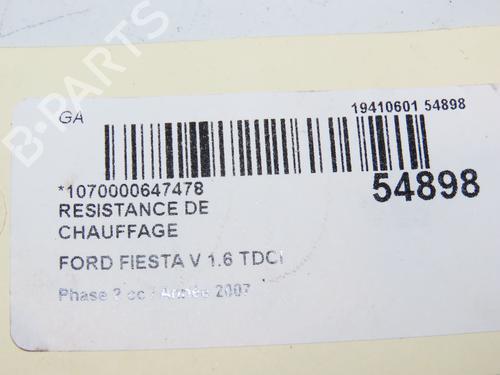 Used Heater resistor FORD FIESTA V (JH_, JD_) 1.6 TDCi (90 hp) 29441631