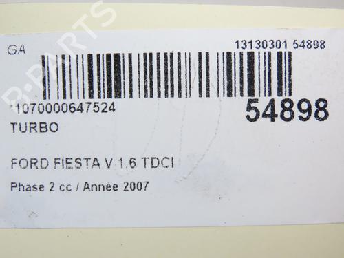 Turbocharger/Supercharger FORD FIESTA V (JH_, JD_) 1.6 TDCi | BP29469688M71 