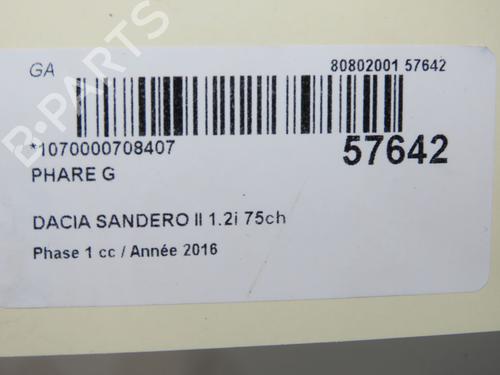 Left headlight DACIA SANDERO II 1.2 | BP36310640C28 - Image 6