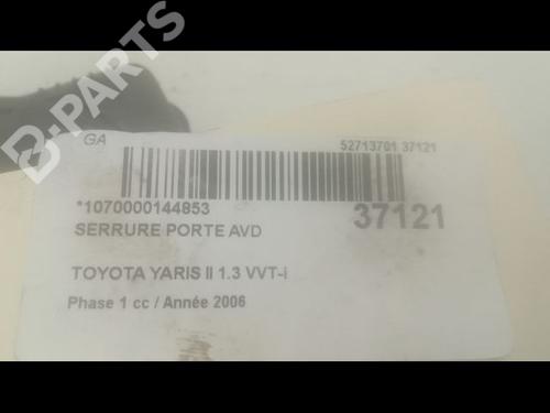 Front right lock TOYOTA YARIS (_P9_) 1.3 VVT-i (SCP90_, SCP90R) | BP9600246C97 