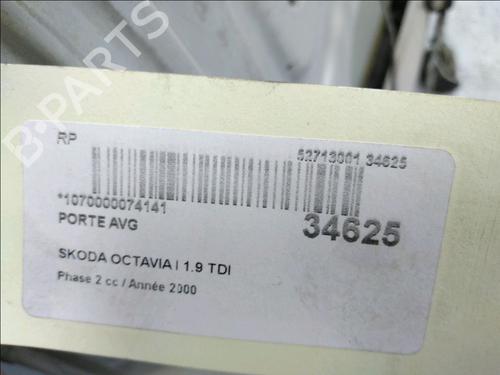 Left front door SKODA OCTAVIA I (1U2) 1.9 TDI | BP19653123C2 